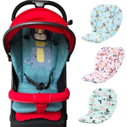 Cotton Cushion Seat for Baby Stroller Breathable Pad Mattress Washable Baby Prams Mat Liner Newborn Pushchairs Accessories