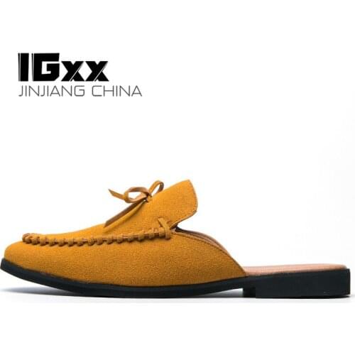 IGxx Dress Shoes Men Pointed Toe Business Knitting Shoes Casual Breathable Rubber Sole Dress Shoes Wedding Shoes Men