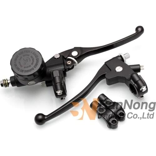 7/8" 22MM Motorcycle Hydraulic Brake Master Cylinder Reservoir Clutch Lever For Honda Yamaha Suzuki Kawasaki CB400SS CB600 CB900