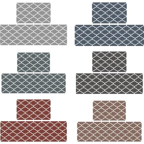Non-Slip Kitchen Door Mat Home Floor PVC Rug Runner Carpet Style1 Small