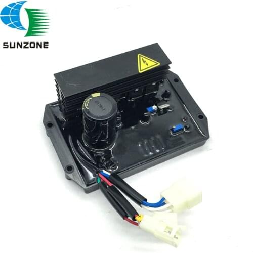 Single Phase AVR KT245 For 10KW Generator Parts Automatic Voltage Regulator 8 Wires 3 Plugs KT245-1B