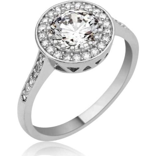 Original silver , Single Stone Ring, Good Quality and Affordable Single Stone ,Rings Types