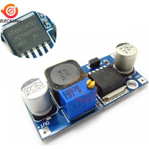 LM2596 HV LM2596HV Step-down PCB board DC-DC 4.5-50V To 3-35V Adjustable Step Down Buck Converter Switching Power Supply Module