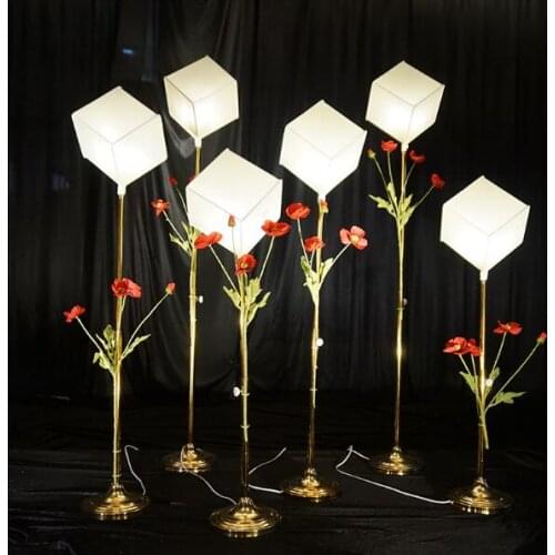 Wedding props geometric Rubiks cube road wedding stage decoration decoration wedding ornaments square frame