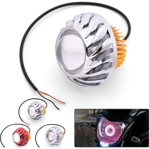 Motorcycle LED Headlights Angel Eyes 34W 2000LM Hi/Lo/Strobe Beam Lamp For KAWASAKI Versys 1000 ZX12R ZX6R ZX636R ZX6RR ZZR600