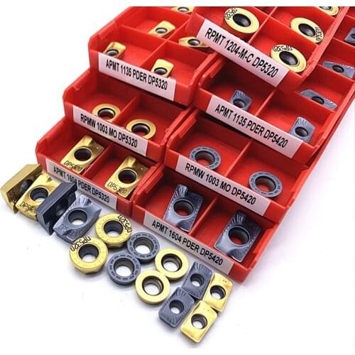 Turning Tool APMT1604 RPMT1204 APMT1135PDER RPMW1003MO DP5320 DP5420 Carbide Insert CNC Lathe Tool Accessories Milling Blade