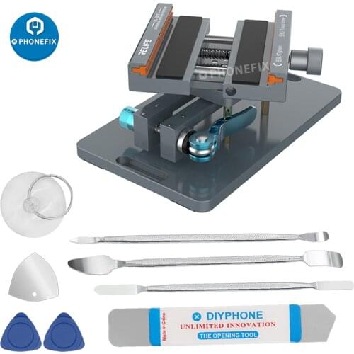RL-601S Universal Rotating Fixture for Removing Mobile Phones Back Cover Glass Housing Frame Motherboard Battery Replace Tools