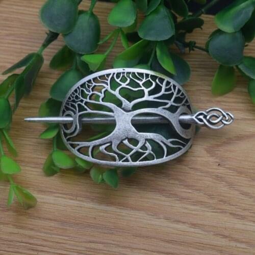 Vintage Viking Tree of Life Hairpin for Women Jewelry Gifts