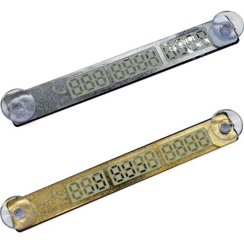 Temporary Parking Card Luminous Phone Number Card Plate For Land Rover LR4 LR2 Evoque discovery 2 3 4 freelander 1 2