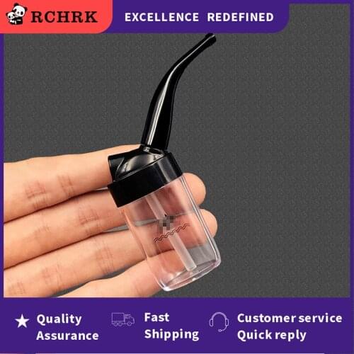 High Quality Pocket Size Mini Pipe Water Filter Cigarette Smoking Pipe Hookah Filter Outdoor Tools General Use Thick Thin Smoke