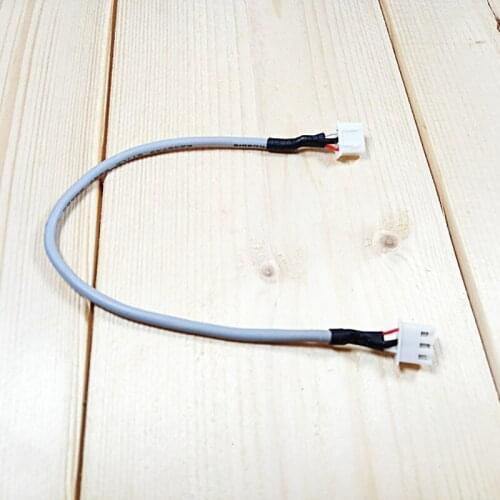 Free shipping 5pc/lot XH2.54 3p with 28awg Shielded wire double side head 2.54mm pitch connector with Shielded line 0.1M