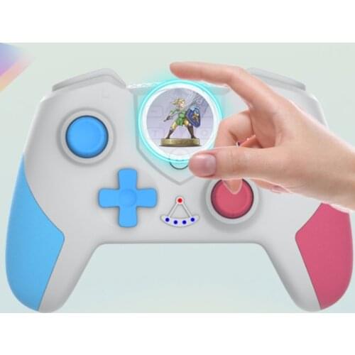 Wireless Controller for Switch/ Switch Lite Built-in 550mah Battery Macro Programming NFC Function Dual Vibration