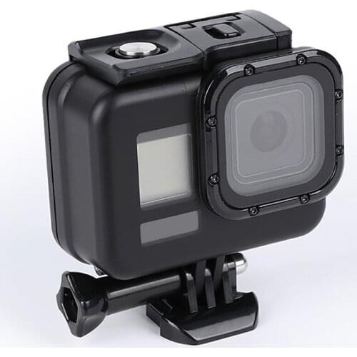 Black Waterproof Housing Case for GoPro Hero 8 Black Dive Protective Underwater Diving Cover for GoPro 8 Accessories