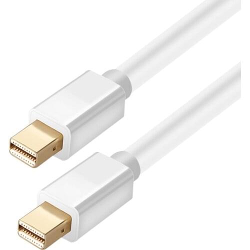 Mini DP DisplayPort Cable 1.8M Male to Male Thunderbolt 2 Display Port Adapter Mini DP for Macbook/Mac Lenovo Dell 4K display
