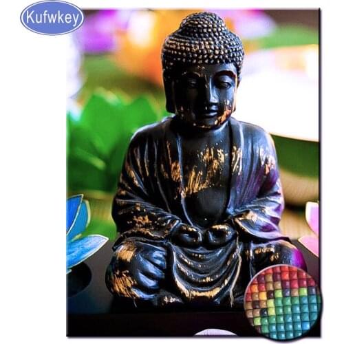 DIY 3D Diamond painting buddha Full Square Diamond embroidery Cross stitch religion icons Full Round Diamond mosaic,Netherlands