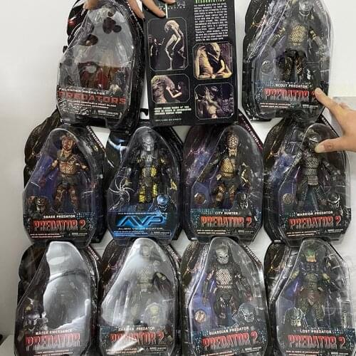 Predator Figure Snake Guardian Celtic Masked Scar Predator Boar Shaman Lost Stalker Jungle Demon City Hunter Neca Alien Figures