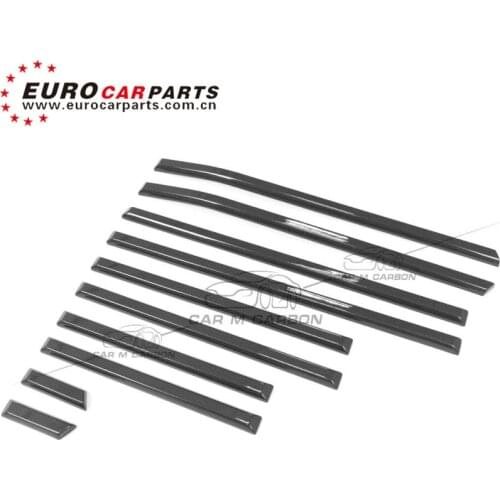 G class w463 G63 dry carbon finber side molding trims for G350 G400 G500 G55 G63 G65 carbon side molding trim kit