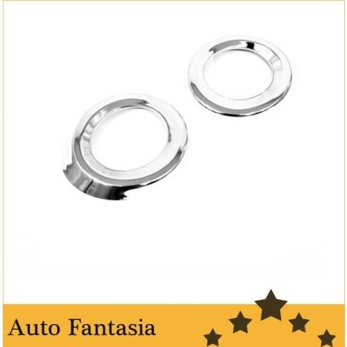 Chrome Front Fog Light Cover (Round Type) for Mercedes Benz W164 ML Class ('06-'08) -Free Shipping
