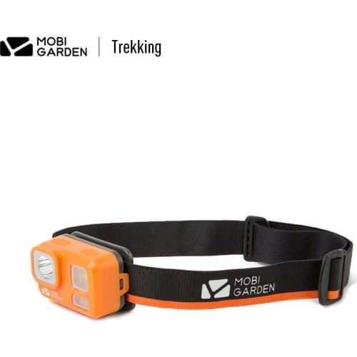 Mobi Garden Outdoor Hiking Camping Waterproof Super Bright Long Range LED Headlamp Headwear Strong Light Night Fishing Light