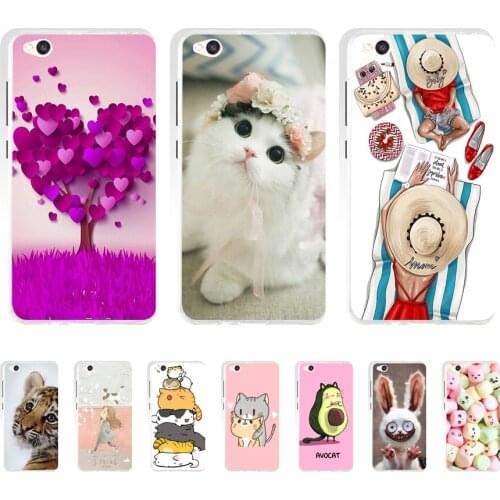 Soft Case For Silicone Back Cover For Cute Phone Cases Cover Bumper for Xiaomi Redmi 4A 4X 6 6A 6 Pro Note 4 4X 6 Pro case