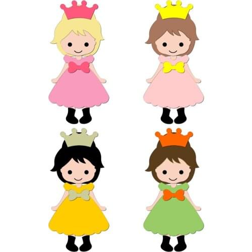 New princess Wooden die Scrapbooking C-130-1 Cutting Dies Compatible with most die cutting machines