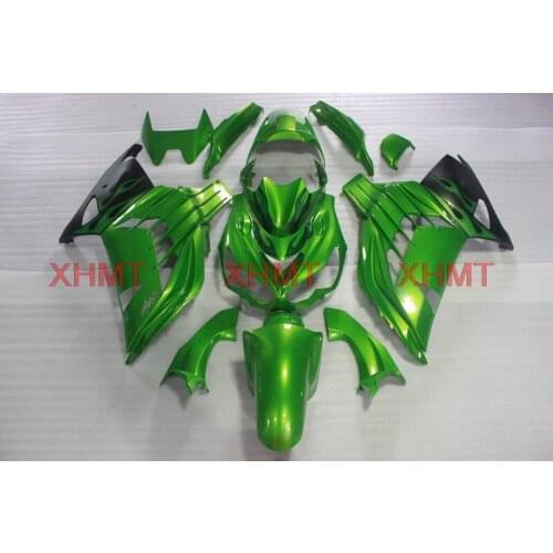 For ZZR 1400 2012 - 2015 Fairing for Kawasaki Zx14r 2012 Full Body Kits for Kawasaki Zx14r 2013 Green Fairings