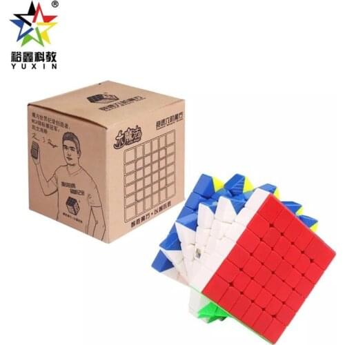 Yuxin Little Magic 6x6x6 Cubo magico 6x6 Magic Cube Toy Puzzle Zhisheng Speed cube Educational Kids Toys Game Drop Shipping
