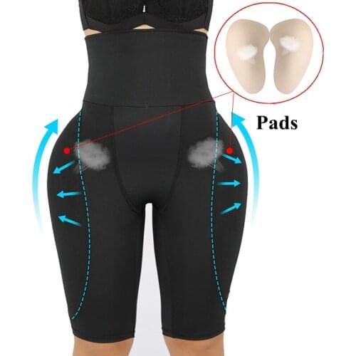 Women High Waist Butt Lifter Padded Shapewear Control Panties Body Shaper Underwear Sponge Padded Fake Ass Buttock Hip Enhancer