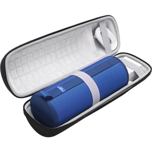 Newest Travel Portable Speaker Case for Logitech UE MEGABOOM 3 Protective Hard Case with Shoulder Strap Outdoor Carrying Case