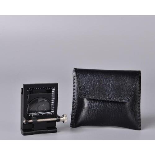 Full Metal Optical Glass Magnifier Zinc Alloy Illuminated Loupe for Jewelry