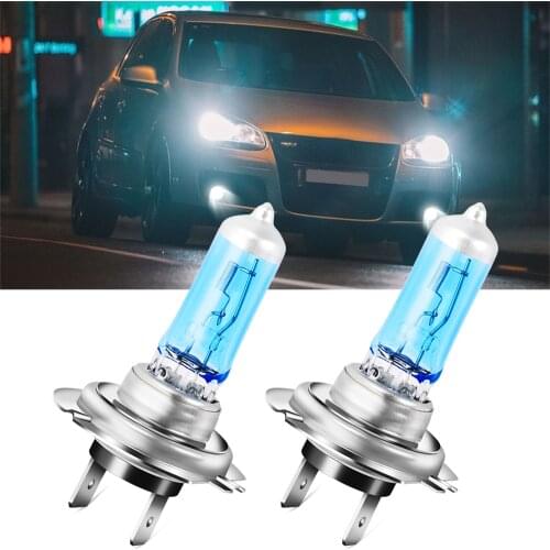 2pcs H7 100W 12V Car Headlights Fog Lights Halogen Bulb for Ford Explorer KUGA chevrolet captiva suzuki jimny SX4 S-Cross Haval