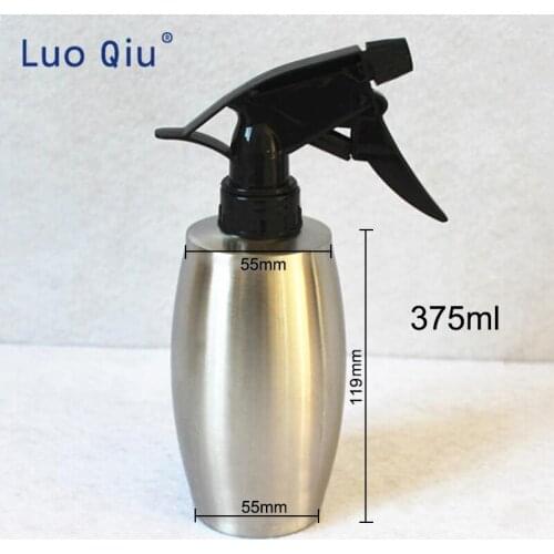 5 pcs/lot 375ML Stainless Steel Oiler Oil Spray Bottle Fuel Injector Sprayer Pot Gravy Boats Kitchen Tool Injection BBQ useful