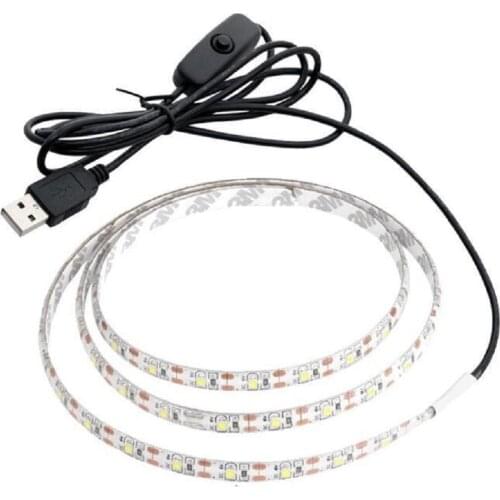 DC 5V USB 2835 LED Strip IP21 IP65 Waterproof Flexible Tape LED Light Lamp For Indoor Decoration