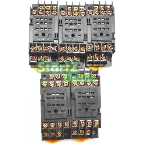 5Pcs PYF14A Relay Socket Base for MY4NJ