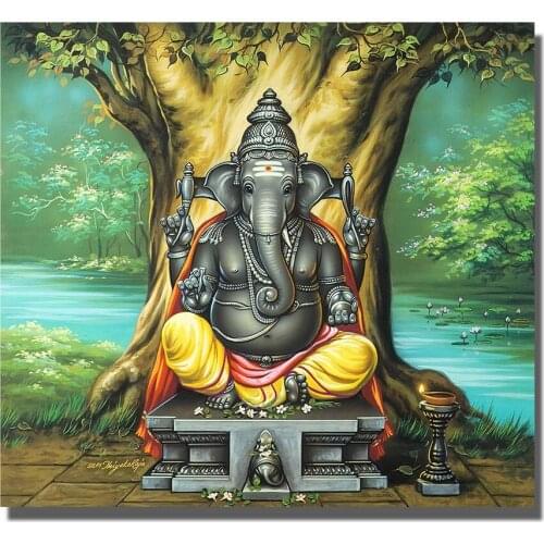 5D DIY diamond embroidery"Ganesha Buddha"full drill diamond painting Cross Stitch Rhinestone mosaic home decoration