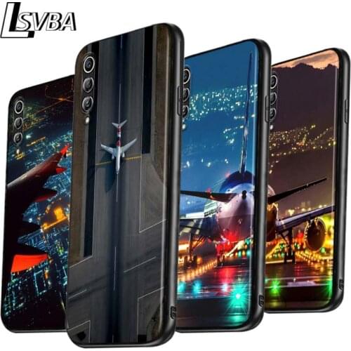 Ff Anti-fall Phone Case for Samsung Galaxy A90 A80 A70S A60 A50S A40 A20E A20 A10S Soft Black Cover