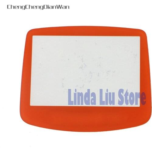ChengChengDianWan 7 colors For GBA System Replacement Protective plastic Screen Lens Protector 50pcs/lot