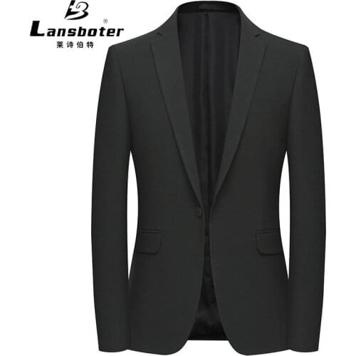 Gentleman Black Stylish Blazer Men Work Office Tuxedos Wedding Party Sexy Suit Jacket Mens Business Slim Blazers MasculinoFS-214