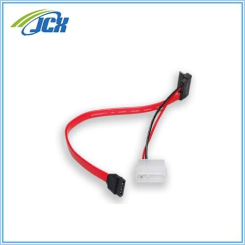 JCX New ODD Cable SATA Laptop optical CD DVD Rom Optical Drive Adapter Cable USB 2.0 to 7+6 13Pin