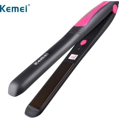 Kemei Hair Straightener Portable Professional Straightening Irons Flat Iron Performance Hair Straightener Styling Tools KM-328