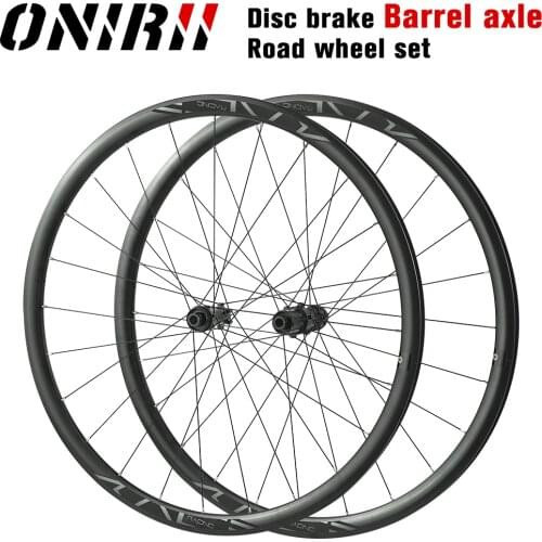 Alloy Disc Brake Road Bicycle Wheelset 700c Rim With Lock Wheelset Bicycle Rims NEW
