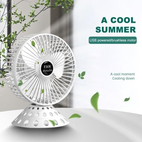 Summer Desktop Mini Fan Outdoor Electric Fan Small Portable USB Rechargeable Office Bedroom Table Fan