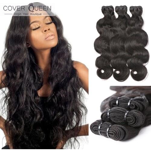 Raw Brazilian Virgin Hair Bundles Body Wave Grade 10A Human Brazilian Hair Weave Bundles Extension 3 4 P/Lot Shipping Free