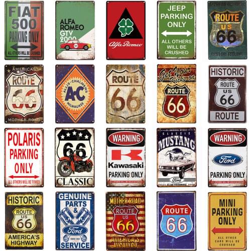 Be ware of road sign vintage metal sign bar posters garage decor man cave sign