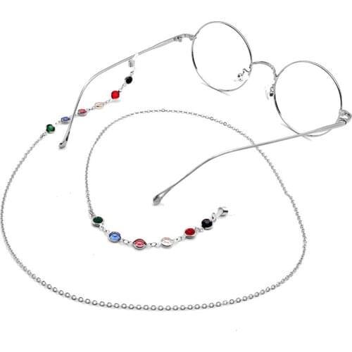 Eyeglasses Rope Strap Rhinestone Beads Beads Eyeglass Anti Slip Eyeglass Chains Sunglasses String Sports Glasses Accessories