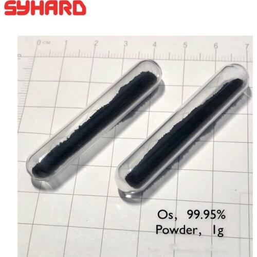 Glass Vial Osmium Metal Powder Os Rare Metals 99.95