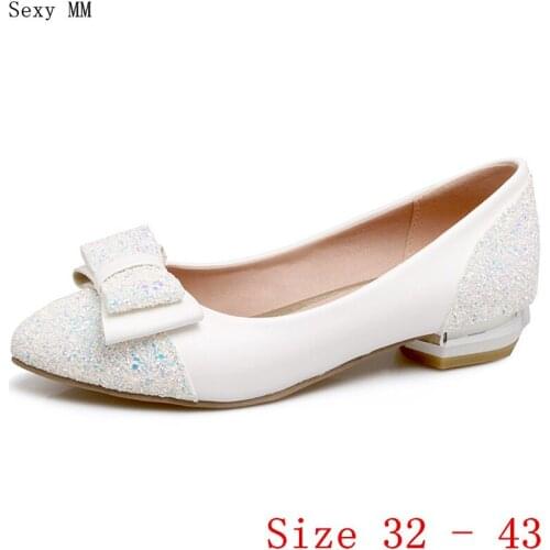 Low High Heels Women Pumps Low High Heel Shoes Stiletto Woman Party Shoes Kitten Heels Small Plus Size 32 33-40 41 42 43