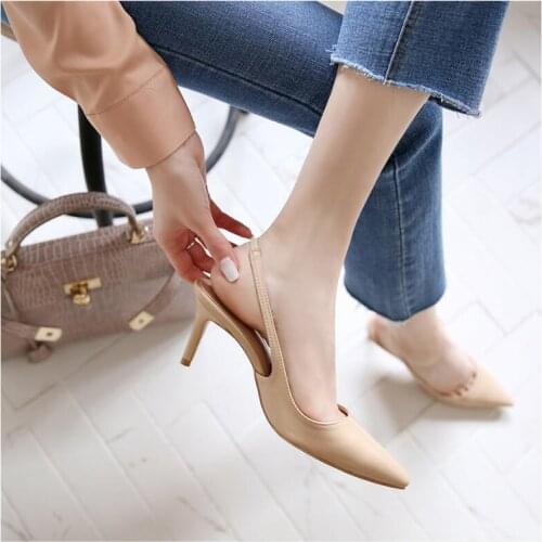 Pumps Women Shoes New High Heeled tacones mujer Pointed women shoes sexy fashion sandals sapato feminino 2021
