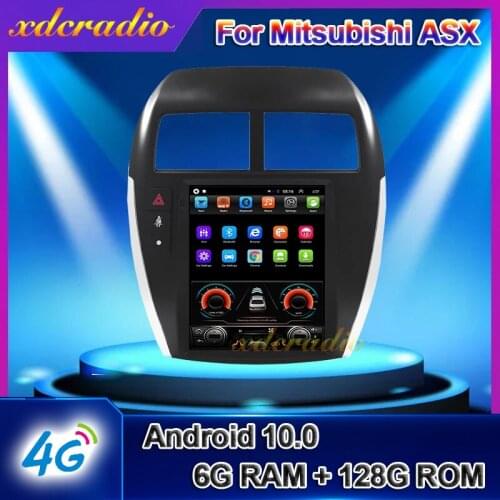 Xdcradio 10.4" Android 9.0 For Mitsubishi ASX Car Radio Automotivo Car DVD Multimedia Player Auto GPS Navigation 4G BT 2010-2014