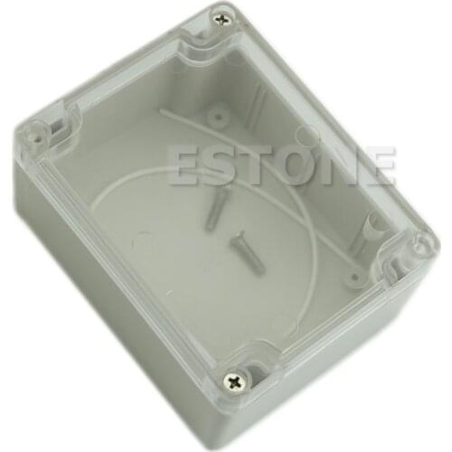 115x90x55MM Waterproof Cover Clear Plastic Electronic Project Box Enclosure Case H02